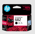 HP 682 Black Original Ink Cartridge. 