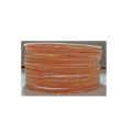 Peach | 24 pieces/ 2 Dozen velvet glass bangles of all sizes ( do, sawa do , dhai ). 