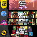 GTA 3, VC, SA | Grand Theft Auto III, Vice City, San Andreas PC Game DVD. 