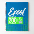Excel Campus Assignment Notebook - 200PG- Punched and Perforated. 