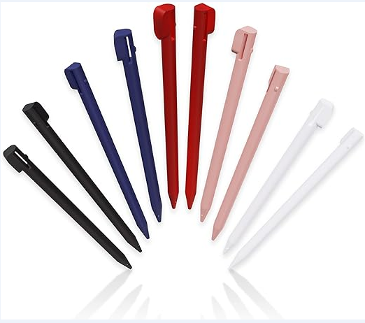10x subtel® Stylus Pen Set Compatible for Nintendo 2DS Capacitive Stylus Touch Screen Dabbers Pens for Phones Tablet Pens Gaming Pencil eReader Stylus
