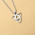 Factory Wholesale Classic Films and Television Products Stainless Steel Biochemical Crisis Necklace Titanium Steel Pendant   Trendy Men Personalized Pendant. 