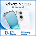 vivo Y500 - 8GB RAM - 128/256GB ROM - 50MP main Camera - 8100 mAh Battery - 1.5K Ultra Clear AMOLED Display - Officail PTA Approved. 