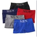 Pack Of 3 Men Logo Boxer For Men Original - Keep It Original And Comfy With Logo Boxers- Breathable And Comfortable. 