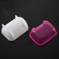 2X Pink White Small Hamsters Bathing Sand Cage Pet Bathroom 10 x 7 x 7cm. 