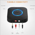 1Mii B06 Plus Bluetooth Receiver, HIFI Wireless Audio Adapter, Bluetooth 5.0 Receiver with 3D Surround aptX Low Latency. 