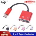 Original Type C to 3.5mm Headphone Jack Adapter 2-in-1 Audio and Charging Converter for Android, USB Type C to Aux Audio and Charging Splitter. 