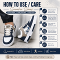 Alpha Wear Stylish Sneakers Shoes for Men Women Boys Girls | Casual Fashion Joggers | Trendy Lace-Up Sneakers | Comfortable Walking Shoes | Blue White & Green White | EU Size 6-11. 