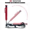 Multifunctional Adjustable Profile Scribing Ruler Measuring DIY Woodworking Deep Hole Pencil Contour Gauge Tool. 