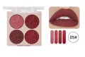 4 Color Exclusive Creation Lip Palette For All Ages Girls | Shade No 5. 