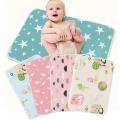 6 Pcs Infant Baby Diaper Changing Mat Bed Protector Waterproof Urineproof Baby Godri Sojni Cotton With Foam Sheet with Plastic Back Baby Accessories. 