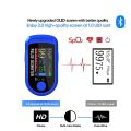 Bluetooth Pulse Oximeter for Health Monitoring by Pulse. 