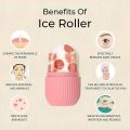 Beauty Ice Roller for Face Massager & Eye, Reusable Face Rollers, Facial Roller Box, Face Ice Roller to Enhance Skin Glow, Shrink & Tighten Pores (Pack of 1). 
