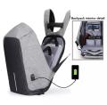 Anti Theft Water Proof Laptop Bag BagPack Hidden Zip With Charging Port. 