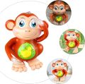 Dancing Monkey Light And Music Battery Operated Musical Toys Gift For Kids - Brown. 