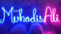 Customized LED Neon Sign plate Couple Names gift- 8 letters in 2499 - Gift for loved ones- Photography Lighting. 