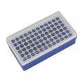 Eppendorf 2ML 72vents laboratory Plastic box for Centrifuge Tubes rack with cover. 