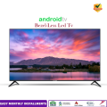 Global 32 Inch Bezel-Less Android LED TV - Smart LED TV - FULL HD - Black. 