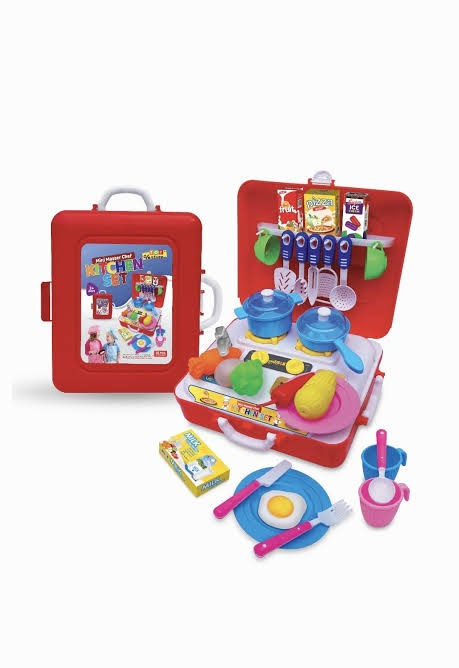 Mini Master Chef Cooking Set Bag For Girls