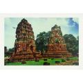Ancient Temple Thailand Photo Print on Canvas Wall Decor Frame Home Decoration Gift. 