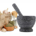 Fiber Mortar And Pestle Set (Imam Dasta) For Easy Making The Paste Of Gingers, Onions, Herbs Etc. 