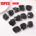 10Pcs Black High Elastic Hairnets Invisible Hair Nets Mesh Bun Hair Styling Tools Hairnets Dancing Hair Accessories for Women. 