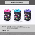 Elianware 1.5 Ltr Fridge Handy Cool Tumbler [BPA Free] Water Bottle with Pouch Bag. 
