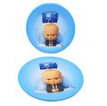 Pack of 10 Boss Baby Plates - 10 Pcs Boss Baby Theme Paper Plates - Boss Baby Birthday Theme Decoration Set Items - Boss Baby Paper Plates. 