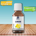 Moonflower's Lemon Water Soluble Fragrance Oil for Humidifier, Linen Sprays, Mist & others DIY  | Premium Quality. 