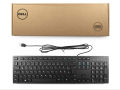 USB Wired, Original Dell, Keyboard for Desktop, Silent Typing, Plug & Play, Standard Keyboard, Laptop Compatible, Soft Keys, Comfortable Typing. 