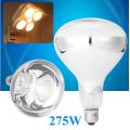 E27 Furniture 275W Infrared Heat Lamp Light Bulb For Ceiling Exhaust Fan Bathroom Heater. 