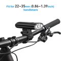 Bike Light Mount Bracket - Upgrade Nylon Material Bicycle Lights Bracket Holder Fit for 0.86-1.39 Inch Bike Handlebars. 