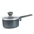 17-Piece Non-Stick Daffodil Cookware Gift Set – Heavy Gauge Aluminum, Glass Lids, Fat-Free Cooking. 