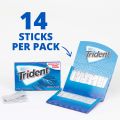 Trident Original Flavor Bubble Gum 1 Packet (27 grams Made in USA). 