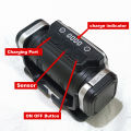 USB Rechargeable Sensor Headlight HX-816S Powerful LED Flashlight Headlamp Torch Head Light Camping Fishing Mining Light Lamp Torch - hx-t90s. 