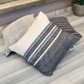 Relaxsit Bunti Handmade Floor Cushions For Sitting - Multi-Color - Large Floor Cushion for setting, Square floor cushion, Handwoven Floor Cushion, Soft Cotton Floor Cushion, comfortable floor cushion. - Dimensions: 28" x 28" x 6 to 8". 