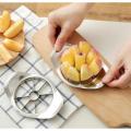 Stainless Steel Apple Slicer and Corer – Versatile Kitchen Gadget for Fruits and Vegetables. 