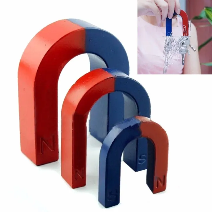Keep Smiling Horseshoe U Magnet 3 different size | Daraz.pk