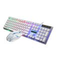 Wired RGB Gaming Keyboard with Mouse Combo - High-Quality Luminous Keyboard/Mouse Set  K108- K3626 - K8. 