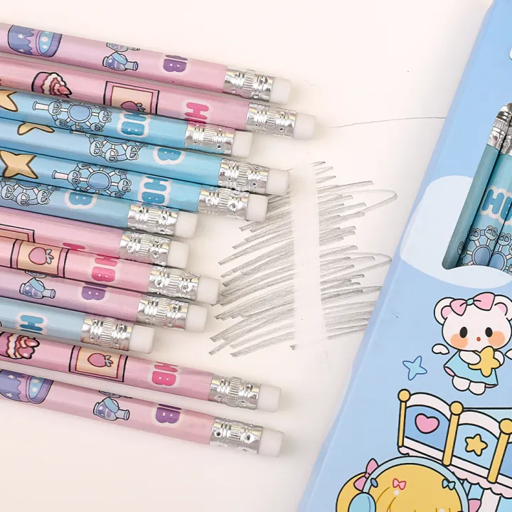 10Pcs/set%20HB%20Cartoon%20Writing%20Pencil%20With%20Rubber%20Rubbing%20Drawing%20Pencil%20Kids%20Gift%20Student%20School%20Office%20Stationery%20Supplies%20-%20Image%205