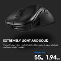 Pulsar Gaming Gears - Xlite V2 Mini Wireless Ultralight (55 g) High Performance Super Light and Fast Ergonomic Gaming Mouse 2.4Ghz 1ms 20000 DPI Optical Sensor PAW3370 (Mini, Wireless, Black). 