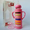 Yes glass baby feeder 240ml/8oz with silicon cover premium quality (1feeder). 