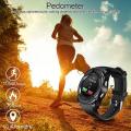 OIMG V8 Smartwatch Touch Screen With Camera Bluetooth Sports Fitness Life Waterproof Phones Intelligent Wrist Watch Support Micro  Card Tf Card. 