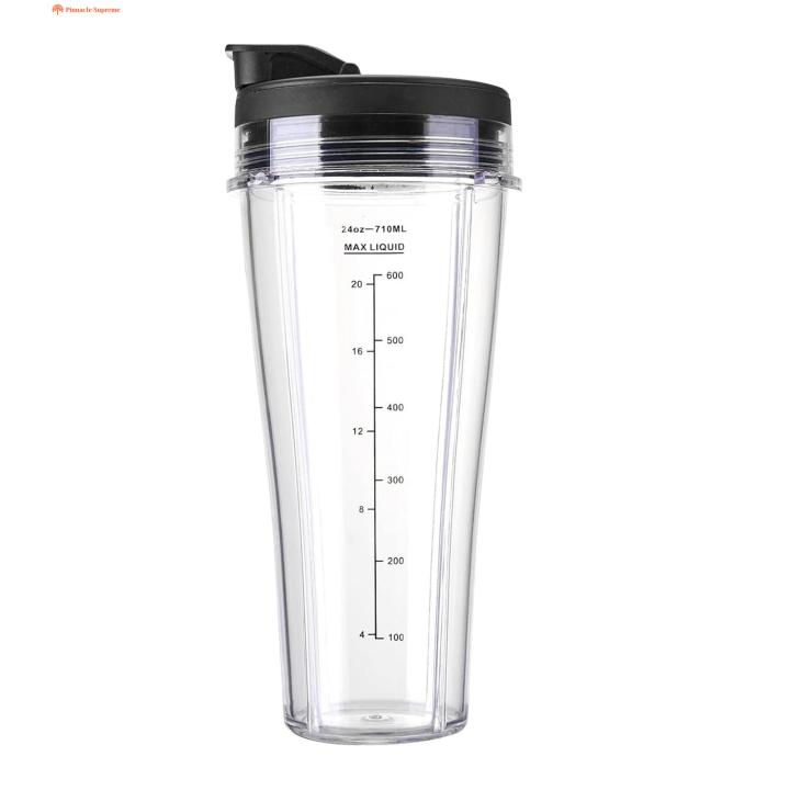 Ss101c Replacement Cup Authentic Ninja Ss101 24 Oz Mixing Cup with Leak-proof Lids Bpa Free Replacement Parts for Ss Series Blenders Fast Shipping Blade Replacement Blender Cup