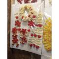 Handmade floral Jewelry set mehndi function & use marriage flower jewelry set. 