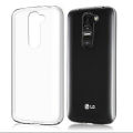 LG G2 Jelly 1mm Ultra Thin Silicon TPU Back Cover Transparent. 
