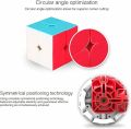 Classic Moyo Roxenda Profession 2x2x2 Speed Cube Fast Smooth Turning Solid Durable & Stickerless Frosted, Best 3D Puzzle Magic Toy - Turns SO Quick - M10492. 