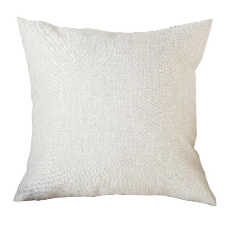 Sweet Home Linen Square Pillow Case Cushion Cover Sofa Bed Car Cafe Office Decor