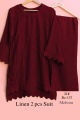 Shalwar Kameez For Girls New Style Summer -- Women Dresses Stitched 2Pcs -- Ready Made -- Front Plates Design Sleeves Daman Trouser Cut Designing -- Women & Girls. 