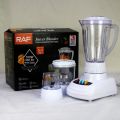 Juicer Machine 3 in 1 , Juicer-Blender-Chopper-Grinder- Heavy Duty Motor Power: 900W - Stainless Steel Filter - Glass Made Best Quality Heavy Motor. 